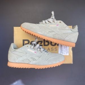 Reebok Classic Leather Ripple ‘Green Suede’ 🍃 (GS) 6Y